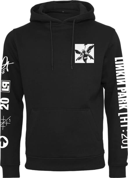 Merchcode Linkin Park - Linkin Park Anniversary Logo Hoodie/trui - L - Zwart