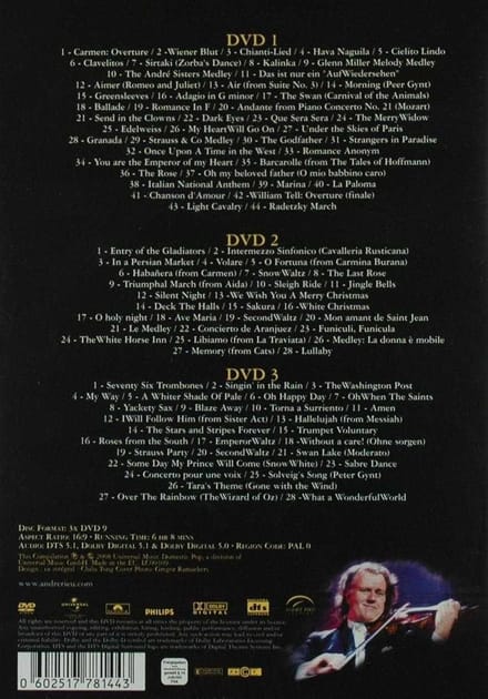 André Rieu - 100 Greatest Moments (3 DVD)