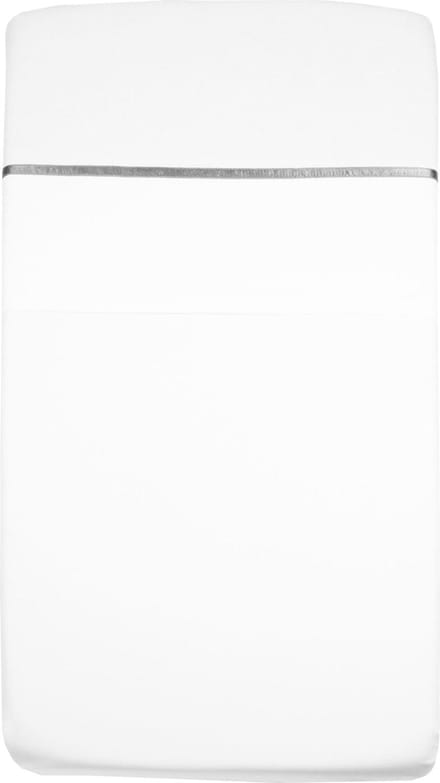 Briljant Baby Wieg Laken met Bies - 75x100 - Grijs