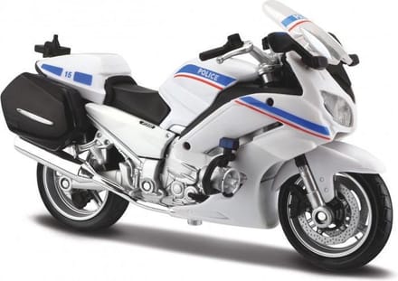 Maisto Yamaha Fjr 1300 - Modelauto - Schaal 1:18 - Wit/Blauw/Rood