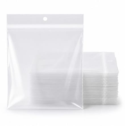 Inpakr Gripzakjes 70 x 100 mm - 1000 Stuks - 50 Micron - Hersluitbaar