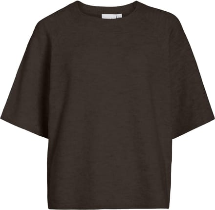 VILA - VILIGA 2/4 O-NECK KNIT TOP - NOOS - Dames - Gebreide truien