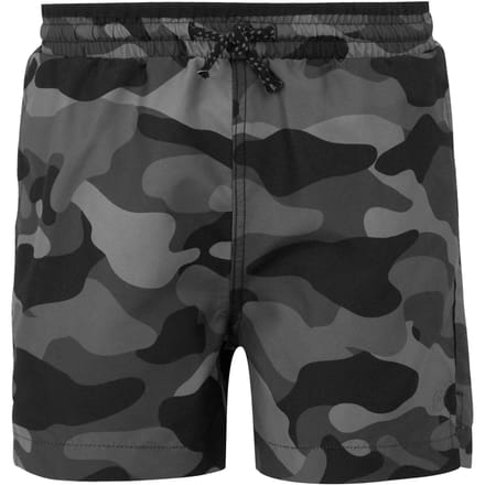 Regatta Skander III Camouflage Zwemshort Kinderen/Kinderen (Grijs/Zwart)