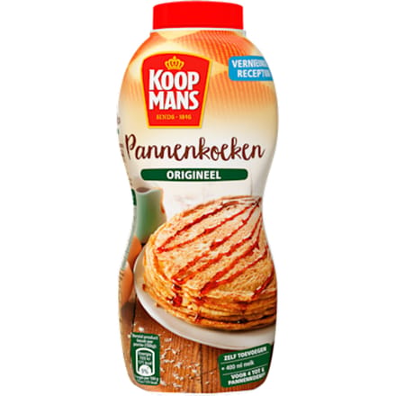 Pannenkoekenmix origineel schudfles