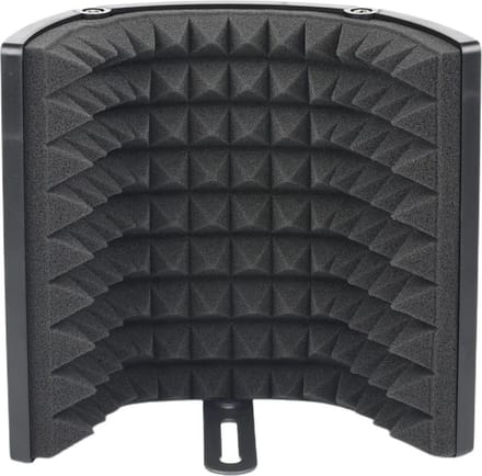 Bolt Edge Microfoon Reflectiefilter - Geluidsscherm en Geluidsdemper - Met Microfoonstandaard en Statief