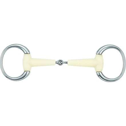 Enkel olijfring paardenbit Soyo Happy Mouth