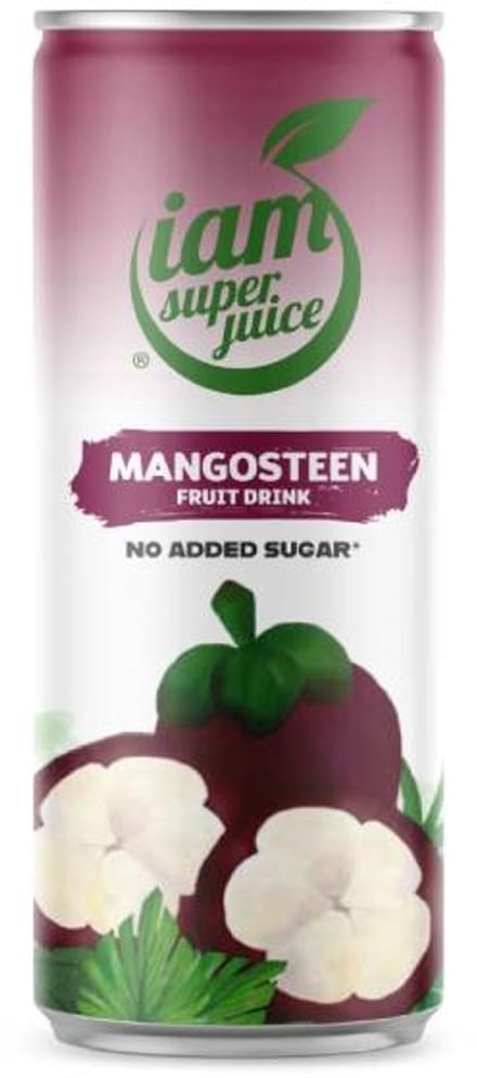 I am Superjuice Mangosteen - 12 x 330 ml - Voordeelverpakking