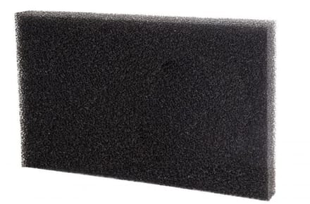 Filterschuim 100x50x3 cm grof - zwart