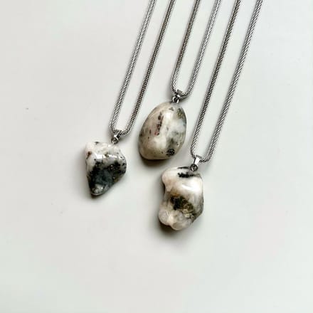 Gemstone ketting African gold pyriet