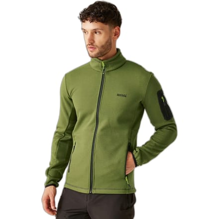 Jas Wandelen Heren Textuur Zipper Aldean