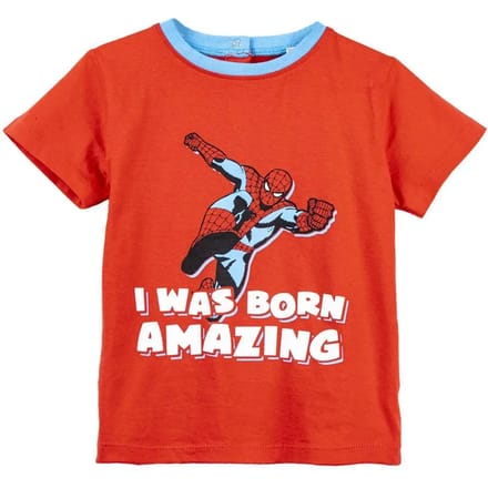 T-shirt voor babyjongens Cerda Spiderman