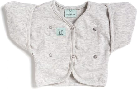 Ergopouch Butterfly Cardi Grey Marle - 2-6 maanden
