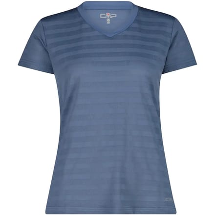 Shirt met horizontale mesh-details dames CMP