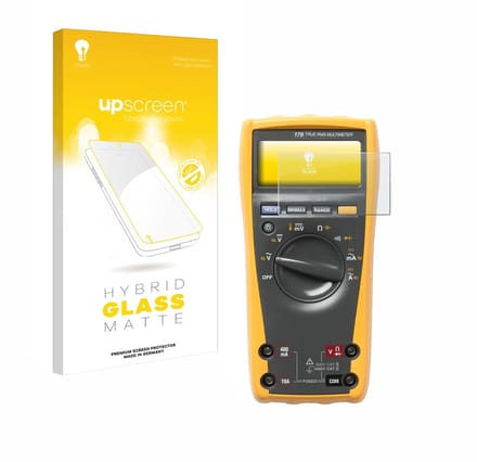 upscreen - Screenprotector voor Fluke 179 multimeter - Folie Beschermfolie Beschermglas matte