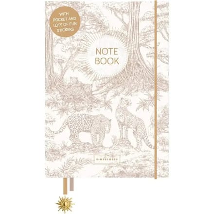 Pimpelmees Notitieboek Mono Leopard Warm Nude