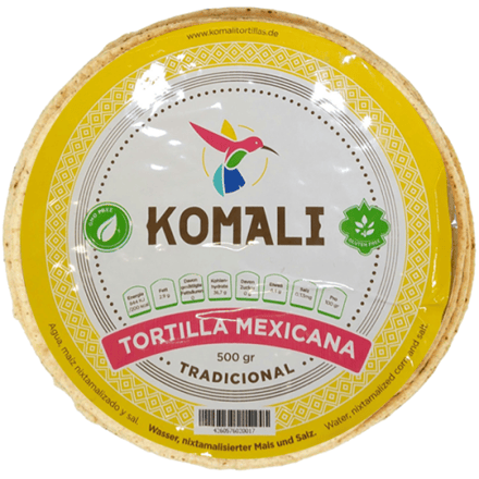 Komali Tradicional Tortilla 500g