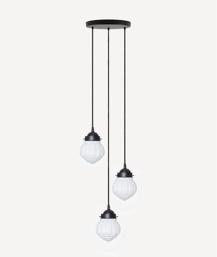 3 lichts hanglamp Wassail - Art Deco Trade