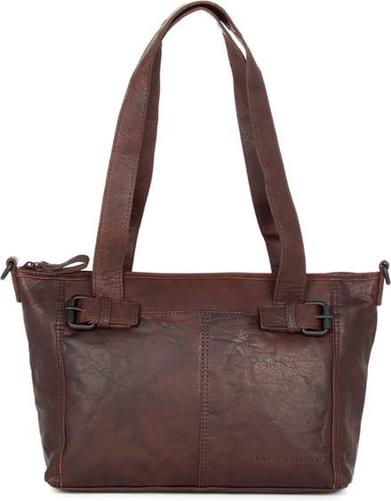 Leren Handtas - Salinas - Donkerbruin