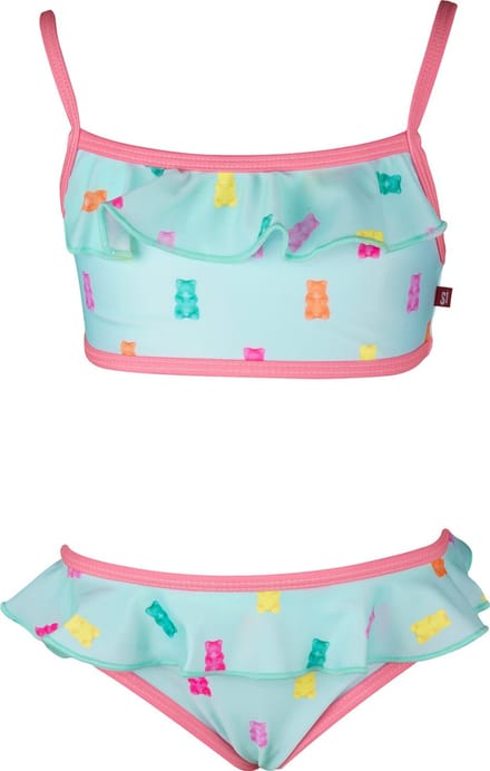 SOMEONE DOBBER-SG-38-B Meisjes Bikini - LIGHT AQUA - Maat 98/104