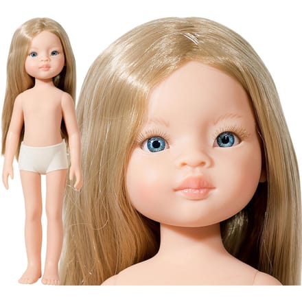 Spaanse pop Paola Reina, 32 cm, zonder kleding, 14763
