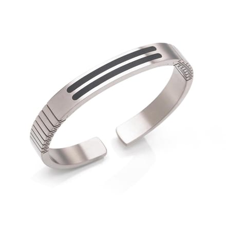 Boccia Titanium 0340.02 Mannen Armband 66 mm