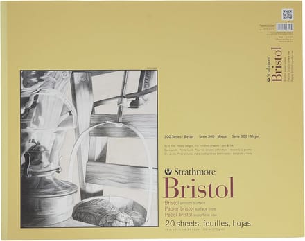 Bristol Smooth Pad 300-serie - 19" x 24" - Perfect voor Tekeningen & Kunstwerken