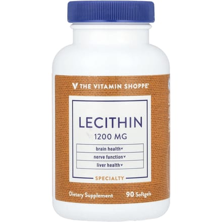 The Vitamin Shoppe, lecithine, 1.200 mg, 90 zachte capsules