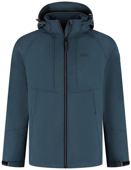 Kjelvik Jas - Rik - blue - softshell zomer - maat S