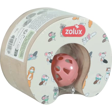 Zolux Chatouille 4-in-1 krabpaal voor katten met bal en kattenkruid