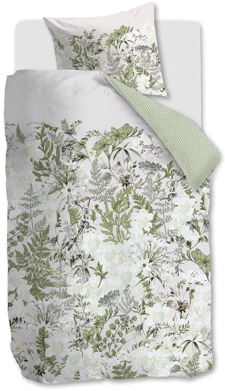 Kardol Pastiche dekbedovertrek - Eenpersoons - 140x200/220 - Groen
