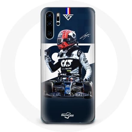 Hoesje voor Samsung galaxy P30 pro Formule 1 Max Verstappen F1 coureur Blauw