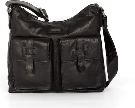 Leren Crossbodytas - Arizona - Zwart