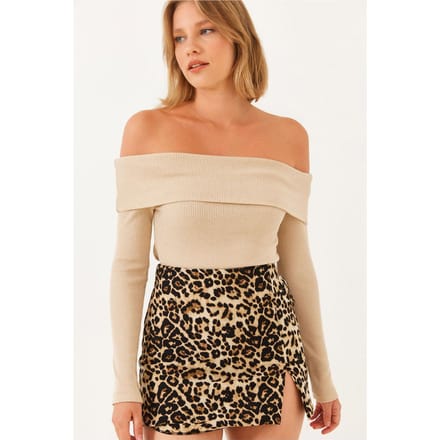 Geribbelde Textuur Blouse