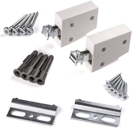 Kastophanger Set wit draagvermogen 120 kg
