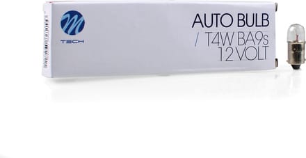 M-Tech BA9s / T4W 12V 4W - Helder - 10 stuks