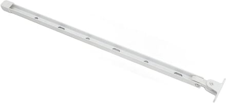 Kasraam opener - Ventilatie set - Temperatuur regelen - Aluminium constructie - 38 cm - Wit