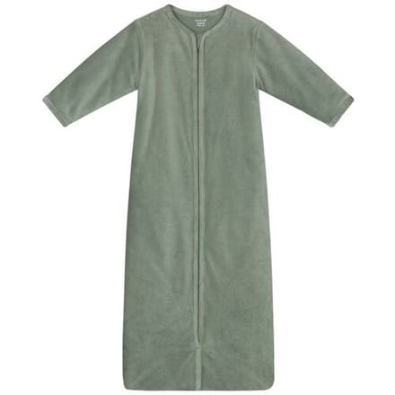 Prénatal slaapzak rib velour Dark Greenshade 68/74 unisex