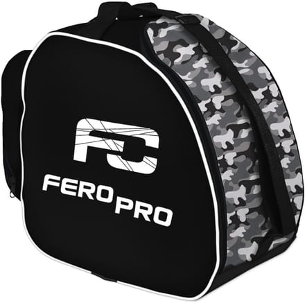 FEROCITY Skischoenentas Premium - Skischoentas voor ski- en snowboardschoenen - Waterdicht - 38 x 23 x 44 cm - Moro (camouflage)