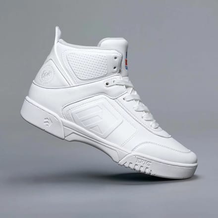 Skateboardschoenen Epic Brands Clean White
