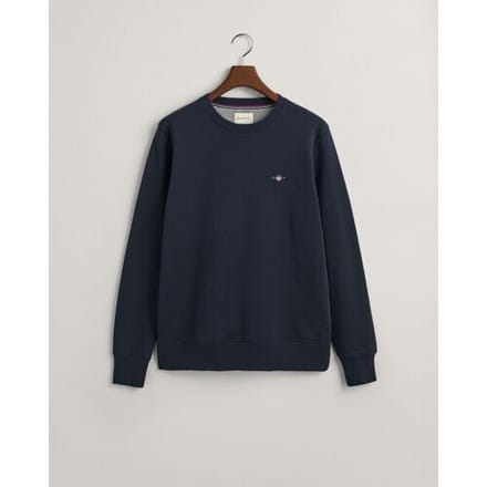 Gant Trui Shield C-Neck Sweat Avond Blauw / male