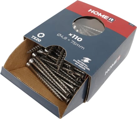 Home>it Universal stainless steel screw - Ø4.8×75 mm 110 pcs