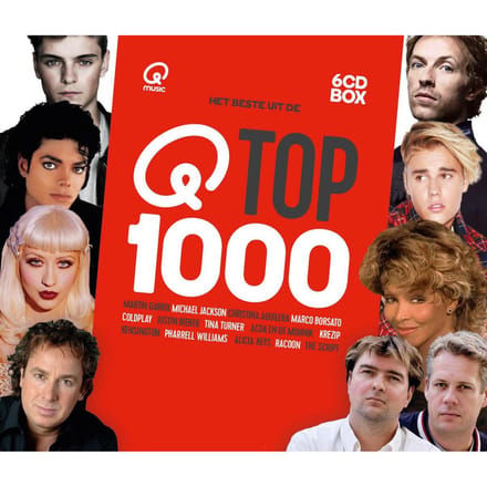 Qmusic: Het Beste Uit De Top 1000 - 2017 (6CD-Box)