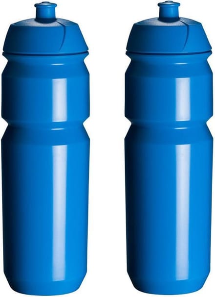 2 x Tacx Shiva Bidon - 750 ml - Blauw - Drinkbus