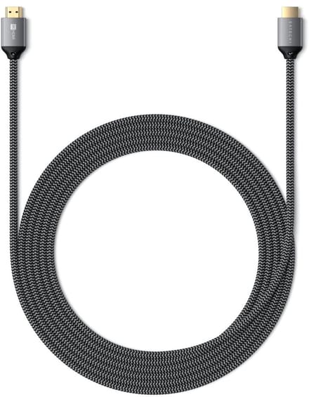 Satechi ST-8KHC2MM HDMI-kabel HDMI Aansluitkabel HDMI-A-stekker 2 m Grijs 8K UHD
