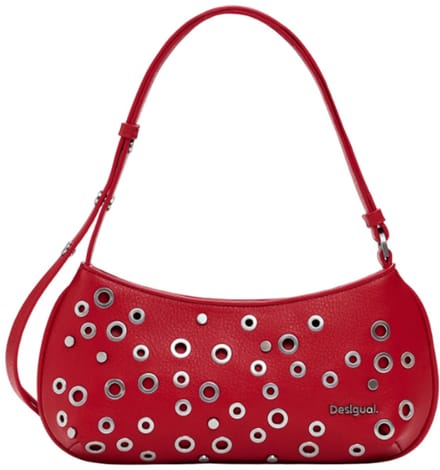 Desigual Schoudertas Rebel Alsacia Across Body Bag Red Rood