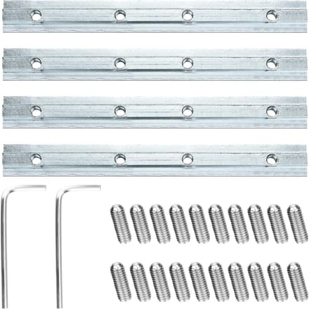 Afstandverbinders - Profielverbinders Aluminium - Constructie Bouwen - T-groef Serie 40 - 40x40 mm - Aluminium