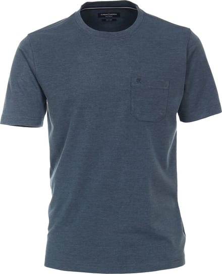 CASA MODA comfort fit heren T-shirt - blauw