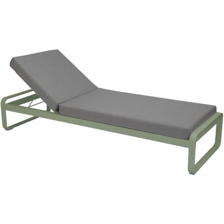 Fermob BELLEVIE Komfort - Ligbed - 82 cactus mat - 79 Flanelgrijs