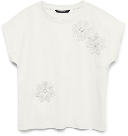 VERO MODA - VMLILLIBET SS FLOWER TEE EXP - Dames - T-shirts
