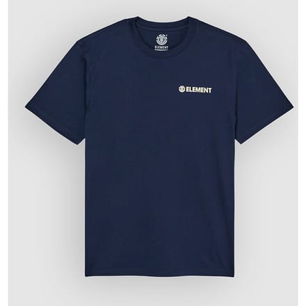 Element Blazin Chest T-shirt Met Korte Mouwen Blauw S Man